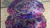 107 3 Tier Fantasy Cupcake Stand Resin Step By Step Video Sparkly Geode Relaxing Alcohol Ink