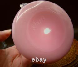 1884 Antique Victorian Stevens & Williams Matsu-no-ke Pink Art Glass Thorn Vase