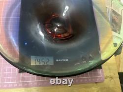 1960's Mstisov Czech Glass Duha Bowl Vlastimir Svoboda Rainbow Teardrop Shape
