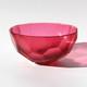 1996 BENJAMIN EDOLS & KATHY ELLIOTT Australian Studio Art Glass Faceted Bowl