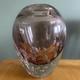 20th C Hand Blown Italian Murano Sommerso Bullicante Pale Pink & Clear 6.7kg