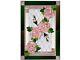 20x30 PINK ROSES Stained Art Glass Window Suncatcher