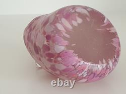 2 x Cambridge / Midsummer Pink & Green Glass Frog ex Whitefriars Jonny Payne