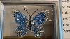 82 Epoxy Resin Art Butterfly Crushed Glass Resin Art Jewelry Art Glass On Glass Art Resin