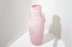 A Vintage Pink Murano Scavo Glass Vase Italy