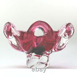 A wonderful Chribska Glassworks organic pierced Bowl C. 20thC