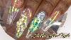 Acrylic Nails Tutorial How To Encapsulated Nails With Nail Forms Clear Shattered Glass Nails