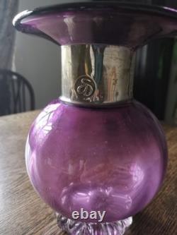 Anthony Stern Vase Art Glass Studio 22cm tall