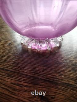 Anthony Stern Vase Art Glass Studio 22cm tall
