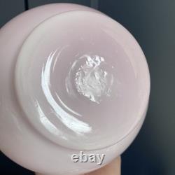 Antique Peachblow Glass Vase by Thomas Webb Victorian 1890s interior design