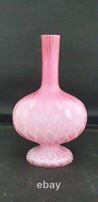 Antique art glass vase by Stevens and Williams C1895