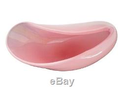 Archimede SEGUSO Alabastro Murano Glass Shell Italy Pink & White Mussel