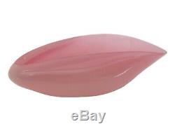 Archimede SEGUSO Alabastro Murano Glass Shell Italy Pink & White Mussel