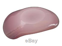 Archimede SEGUSO Alabastro Murano Glass Shell Italy Pink & White Mussel