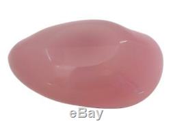 Archimede SEGUSO Alabastro Murano Glass Shell Italy Pink & White Mussel