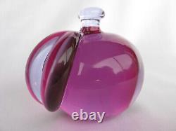 Archimede Seguso Fuschia Pink Lilac Murano Super Quality Art Glass Lovely Apple