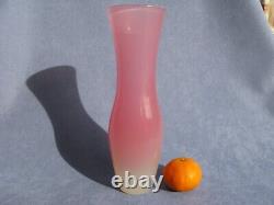 Archimede Seguso Lovely Pink Alabastro Art Glass Vase Seguso Label on