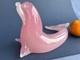 Archimede Seguso Murano Lovely Art Glass Pink Alabastro Seal Sea lion