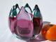Archimede Seguso Murano Vintage Art Glass Rare Sculptural Bowl