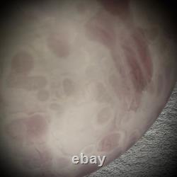 Aronof Israel Glass Vase Hand Made Art Pink & Purple Studio Glass