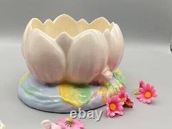 Art Deco Clarice Cliff Water Lily Planter/Bowl/Vase Circa 1930