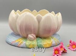 Art Deco Clarice Cliff Water Lily Planter/Bowl/Vase Circa 1930