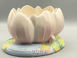 Art Deco Clarice Cliff Water Lily Planter/Bowl/Vase Circa 1930