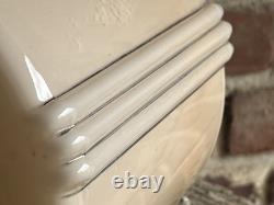 Art Deco French German Pink Peach Glass Light Shade Mark Deutschland