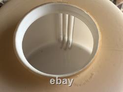 Art Deco French German Pink Peach Glass Light Shade Mark Deutschland