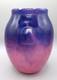 Art Deco Monart Glass Vase Shape XD Pink & Purple 9 inches high
