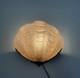 Art Deco Odeon Clam Shell Wall Light Pink Glass Shade