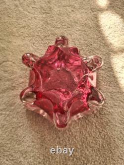 Art Glass Bowl By Josef Hospodka For Chribska Glassworks, 1960's