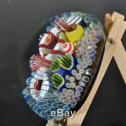 Art Glass Coral Reef Paperweight by Trey Cornette