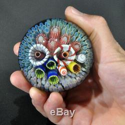 Art Glass Coral Reef Paperweight by Trey Cornette