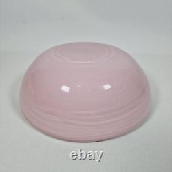 Barbini Murano Bubble Glass Ashtray Cigarette Italian Art Glass Bowl Pink Gold