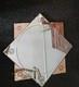 Beautiful Vintage Art Deco Wall Mirror Beautiful Glass Flowers Pink/Clear
