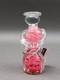 Blenko Angel Pink Swirl Hand Blown Art Glass Figurine Sculpture 5 3/8