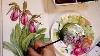 Botanical Art Transformed My World Painting A Pink Slipper Orchid In Watercolour