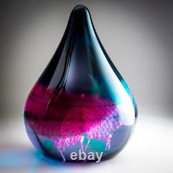 Caithness Glass Dignity Collectors Society Annual Paperweight 2001 Closed @ 1165