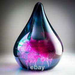 Caithness Glass Dignity Collectors Society Annual Paperweight 2001 Closed @ 1165