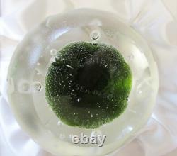 Caithness Glass Paperweight Seabase 1976 + Box Made in Scotland
