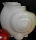 Cambridge art glass Crown Tuscan Nautilus Shell pink glass Vase