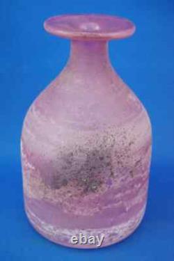 Cenedese Glassworks Vase blown glass Murano Italy pink Acid Design 1900 20th Cenedese Glassworks Vase blown glass Murano Italy pink Acid Design 1900 20th