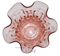 Central Glass Works Frances #2010 Pink Large Flared Vase