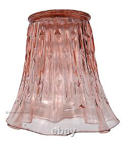 Central Glass Works Frances #2010 Pink Large Flared Vase