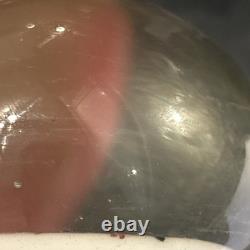 Chinese Whites 1930s Art Glass Paperweight Floral Bird China Vintage