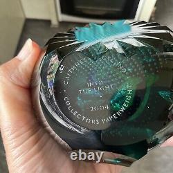 Collectors CAITHNESS PAPERWEIGHT INTO THE LIGHT MAGNUM SARAH PETERSON 2004 1.2