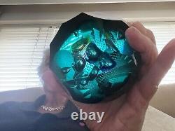 Collectors CAITHNESS PAPERWEIGHT INTO THE LIGHT MAGNUM SARAH PETERSON 2004 1.2