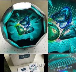 Collectors CAITHNESS PAPERWEIGHT INTO THE LIGHT MAGNUM S PETERSON 2004 BOXED