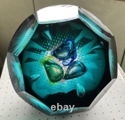 Collectors CAITHNESS PAPERWEIGHT INTO THE LIGHT MAGNUM S PETERSON 2004 BOXED